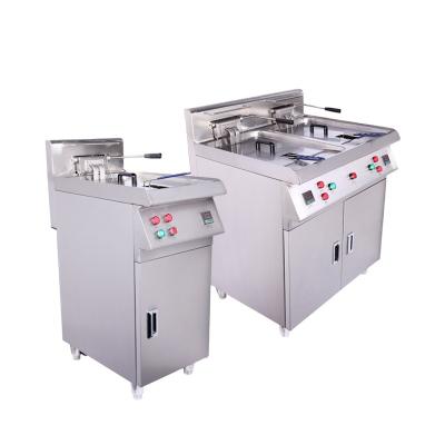 China Stainless Steel Oil Water Separation Baskets Fryer Chicken And Potato Multi Fryer for sale