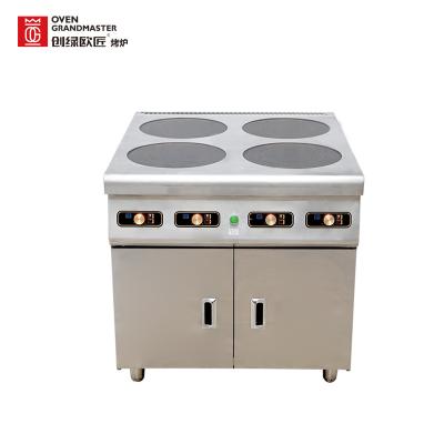 China Commercial Stainless Steel Kitchen Equipment Stainless Steel Pot Stove Four Stove for sale