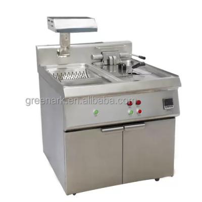 China Restaurant Fryer Used For Making Delicious French Fries And Fried Chicken With Temperature Control for sale