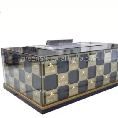 China Built-in Outdoor Barbecue Fan Restaurant Teppanyaki Grill Use Electric / Gas Heater for sale