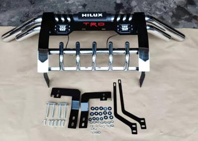 China Black Metal Steel Pickup Truck Grille Bar Hilux Vigo Bull Bar for sale