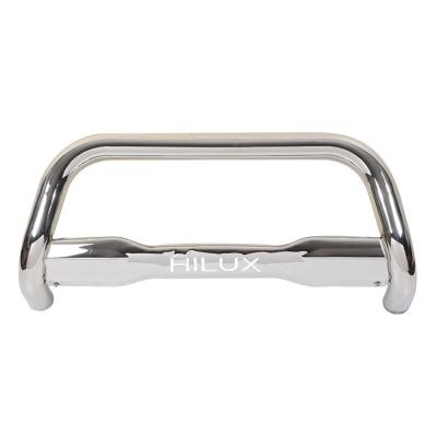 China Stainless Steel Truck Grille Bar Bull Bumper For Hilux Revo Vigo for sale