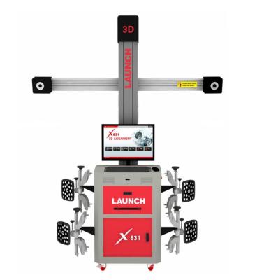 China LAUNCH car aligment machine X831S+ new model for sale