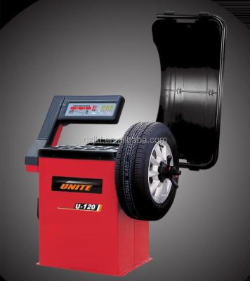 China Auto Repair Tire Balance Machine Hot-selling Car Wheel Balancer UNITE U-120 Tire Balance Machine for sale