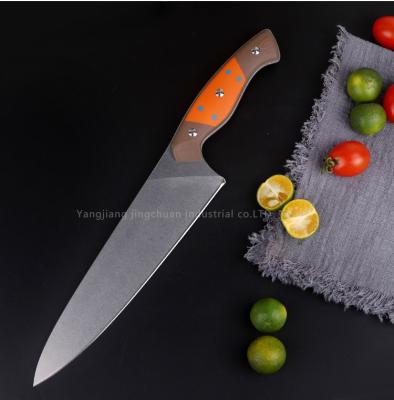 China Cocina Products Innovative Professional Viable Cuchillos Steel Butcher Knife Chef Knife 8 Inch Powder for sale