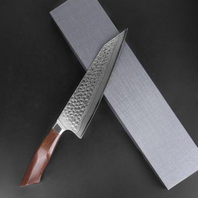 China Yangjiang Viable Manufacturers Professional Japanese Chef 8 Inch Damascus Kitchen Knife for sale