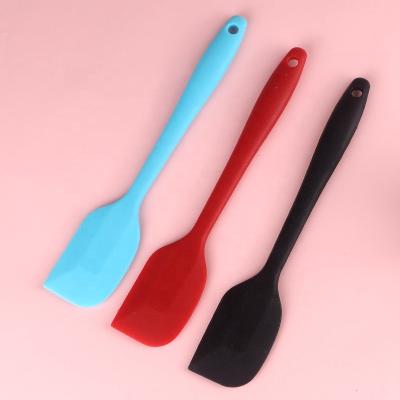 China Sustainable High Temperature Resistant Cake Spatula Set Silicone Cream Spatular Silicone Scraper for sale