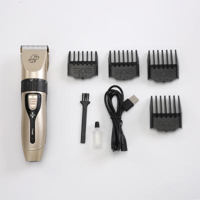 China Viable wholesale gts animal professional electric private label rechargeable hair grooming dog pet clippers for sale