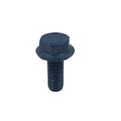 China Ruspert Industry Hex General Head Flange Bolt Blue Color China Factory High Quality for sale