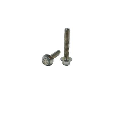 China Galvanized Industry 10.9 Grade DIN6921 Full Thread Hexagon Flange Bolts China High Strength for sale