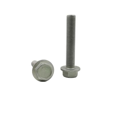 China Industry Grade 10.9 DIN6921 Decroment Plated Full Thread Hexagon Flange Bolts China High Strength Bolt for sale