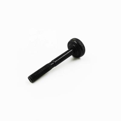 China Black Plated Joint Cavity Round Special Head Shoulder Bolt Machinery Head Step Knurled Bolt Can Be Customized for sale