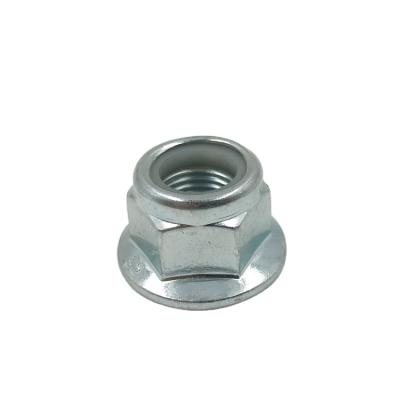 China Extracting Nylon Insert Flange Nut Locknut DIN6926 for sale