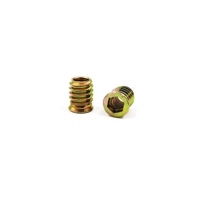 China Heavy Industry Low Price Selling Threaded Inserts Self Tapping Wood Insert Nut For Metal for sale