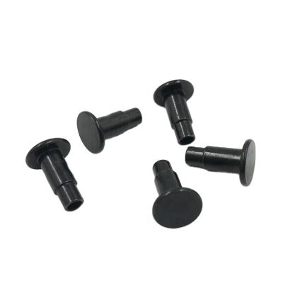 China Semi Tubular Construction Rivets Step Rivet Black Zinc for sale