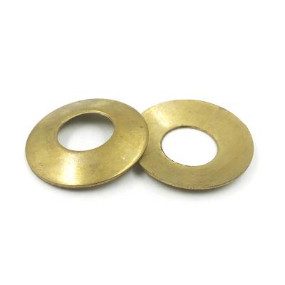 China Hot Sales OEM Brass Disc Seal Steel Brass Bending Disc Special Bending Stamping Flat Gasket for sale