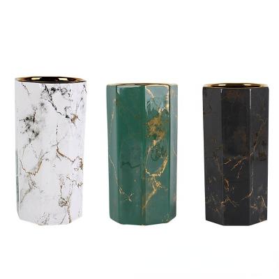 China Hot Selling Modern Creative Ceramic Modern Living Room Decoration Porcelain Home Decor Vase Ceramic Vase for sale