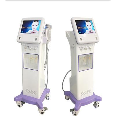 China Easy To Use Ultrasonic Exfoliators Vacuum Skin Whitening And Rejuvenation Beauty Machine for sale