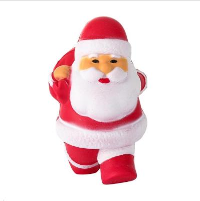 China Funny Toy Christmas Slow Rising Toy Santa Claus Squeeze Toy Cute Slow Rising Educational Springback Toy for Xmas Gifts Relaxation for sale