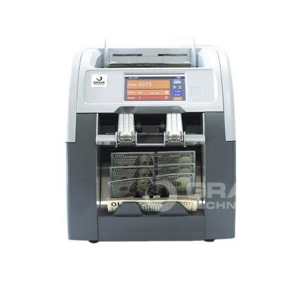 China 2021 Powerful Value Account Money Multi-Currency Discriminator With LCD Screen 500 Full Color Touchable Notes for sale