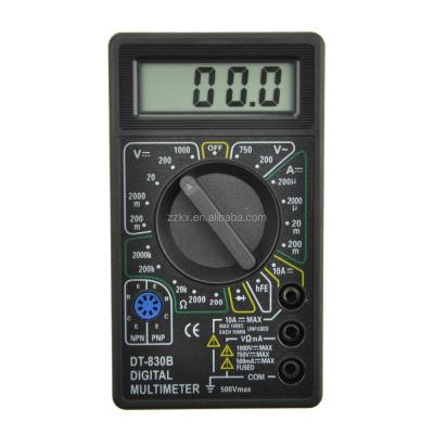 China LCD Display Professional DT830B Digital Multimeter Small Size Handheld Multimeter 16*48mm for sale