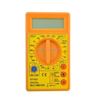 China Popular Multimeter DT832 Digital Multimeter With Buzzer Handheld Palm Size Meter DT832 for sale