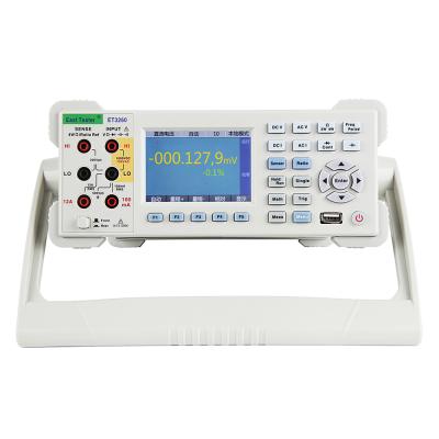 China 6 1/2 Bench Type Digital Multimeter GPIB Interface Signal Input Terminal On Rear Panel Menu ET3260 ET3260 for sale