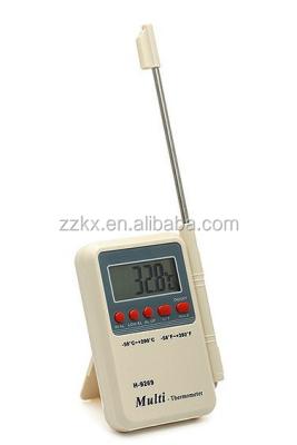 China H-9269 Household Digital Probe Meat Thermometer Kitchen Cooking BBQ Temperature Point Alarm Thermometer for sale