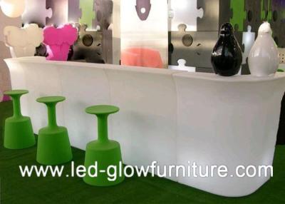 China Modern Coffee House and night clubs LED glow furniture cocktail table RGB LEDs for sale