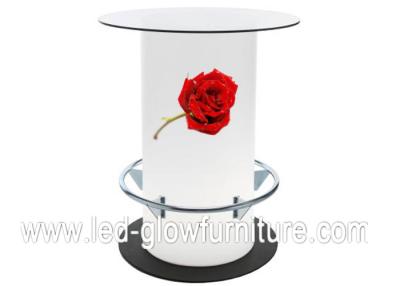 China Fashionable LED Bar Tables , outdoor lighted cocktail tables For Wedding Decoration for sale