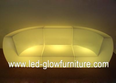 China Party remote control nightclub furniture illuminated led couch / chair with cushion for sale