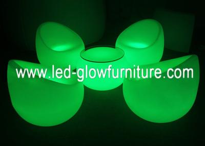 China Modern Color changed rechargable LED Chair with adapter for wedding decoration for sale