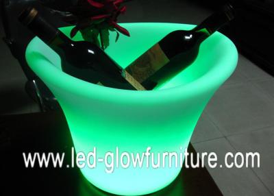 China Decorative Waterproof colour changing Ice Bucket , led flower pot With 16 Colors for sale