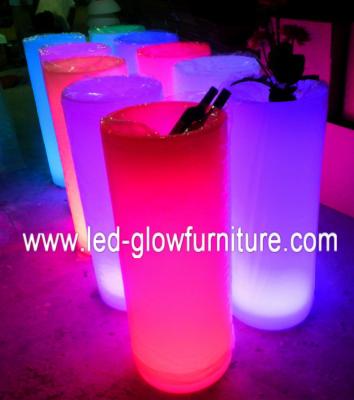 China Modern unique illuminated ice bucket / container for bar , night clubs , weddings for sale