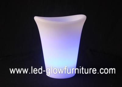 中国 LED の容器色の電池または太陽エネルギーの変更の照明植木鉢/つぼ 販売のため