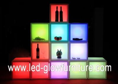 China Free combination Containers cleanable LED Cube Furniture with Remote Controller for sale