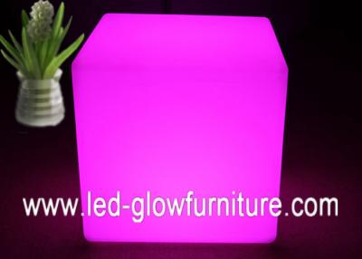 China Small size Rechargeable color changing durable led stool cube for indoor and outdoor for sale