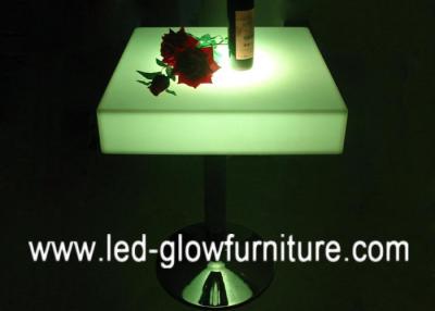 China Bar furniture illuminated cocktail table top / led end tables for pub / disco / club for sale