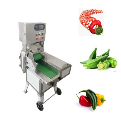 China Adjustable Size Mexico Industrial Electric Pepper Slicing Jalapeno Slicing Machine for sale