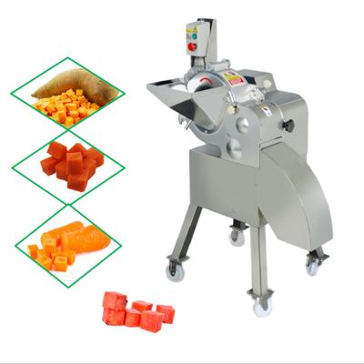 China Vegetables& fruits perfect cube dies shape fruit vegetable cutter machine for salad making for sale