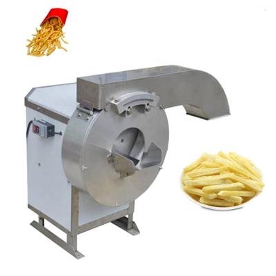 China Industrial Automatic Snacks Factory Taro Carrot Stick Sweet Potato Cutting Machine French Fries For Snack Food for sale