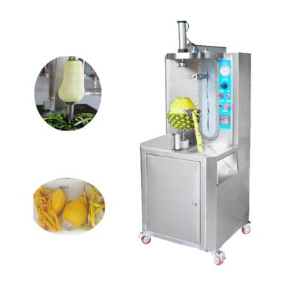 China Commercial snack factory coconut pineapple mango melon peeler machine peeling fruit skin for sale