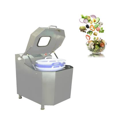 China Low-Noiseted Pre-Cut Washed Salad Root Leaf Vegetable Drier Machine for sale