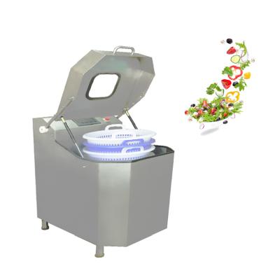 China Low-Noiseted Mixed Salad Fruit Centrifuge Precut Vegetable Lettuce Drying Machine for sale