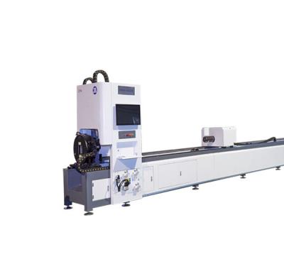 China C Type Steel High Speed 3D Tube Laser Cutting Machine Horizontal 1500-6000W for sale