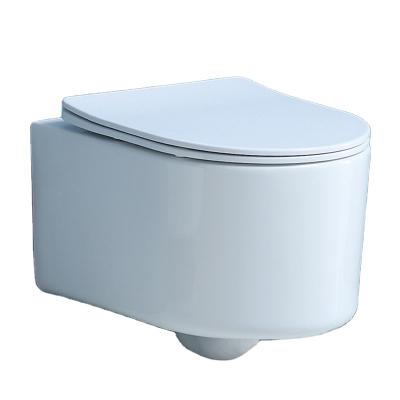 China Automatic Operation YIDA Brand CE Approved Sanitaryware Approved Ceramic White Toilet Wall Cistern Wall Hung WC Toilet for sale