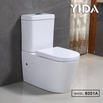 China Two-Piece Trap Double-Flow Kenya Wc WC Toilet Set Ideal Standard Types Of Lavatory Toilet S P for sale