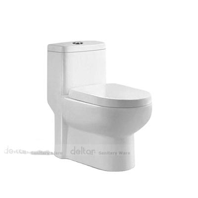 China Double-Flow Bathroom Sets Foshan Ceramic Toilet Siphonic One Piece Toilet Set for sale