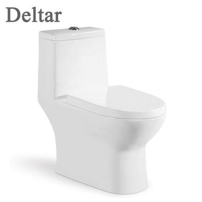 China Double-Fluent Best Size Grade Toilet Siphonic One Piece Toilet For Double Flush for sale