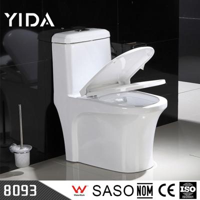 China Hot Sale Ceramic Sanitary Ware Color Double-Flow WC One Piece Toilet Bowl for sale